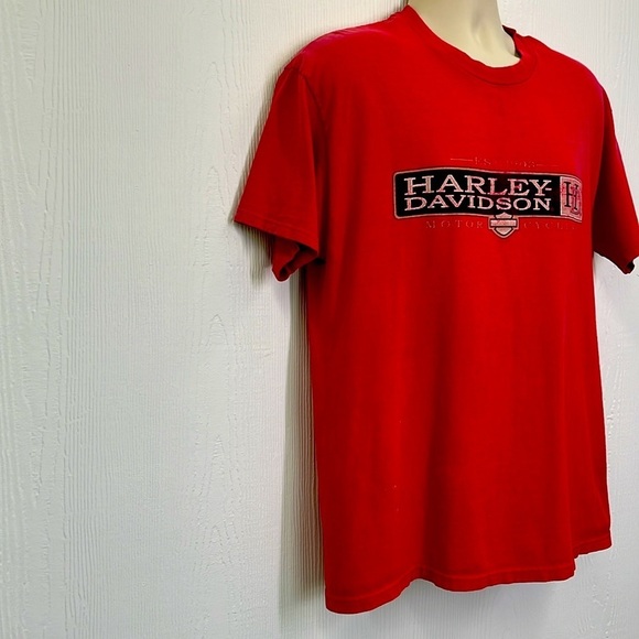 Harley Davidson - Low Country Charlestown South Carolina Faded Out T Shirt Large - Picture 4 of 13